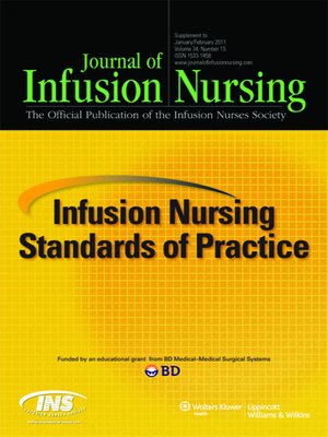 cover image of Infusion Nursing Standards of Practice